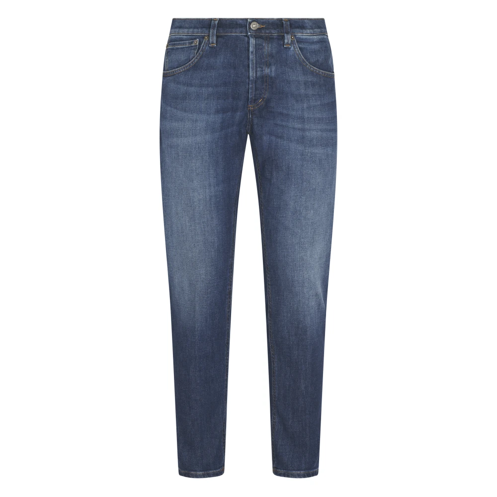 Dondup Blauwe Jeans voor Mannen Blue Heren