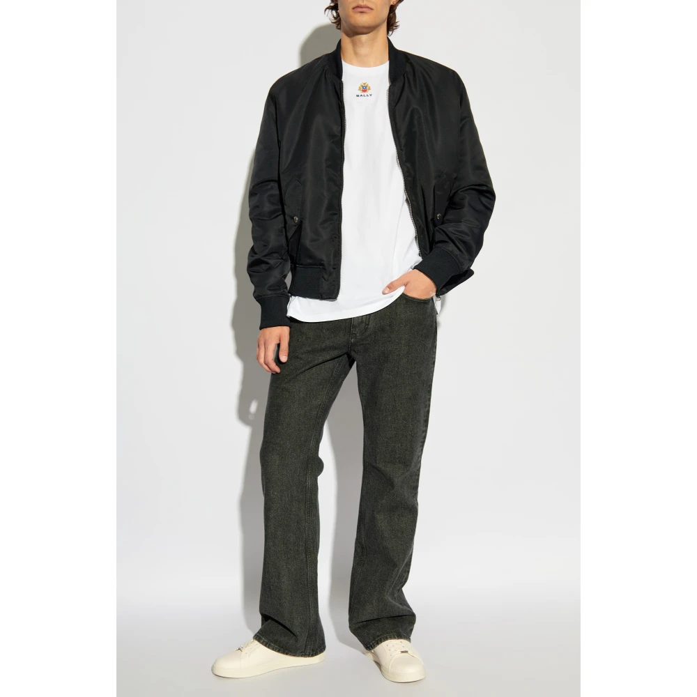 Bally Straight-leg jeans Black Heren