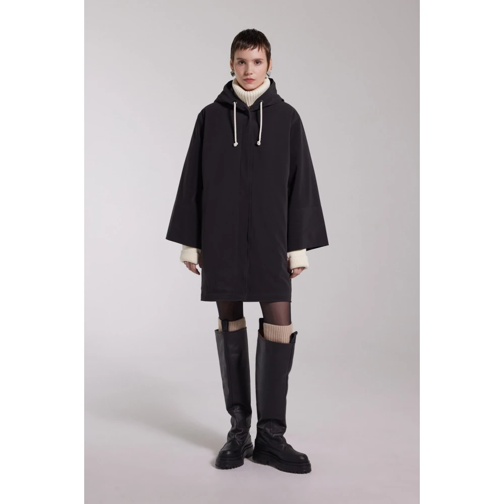 Stutterheim Winter Matte Regenjas Black Dames