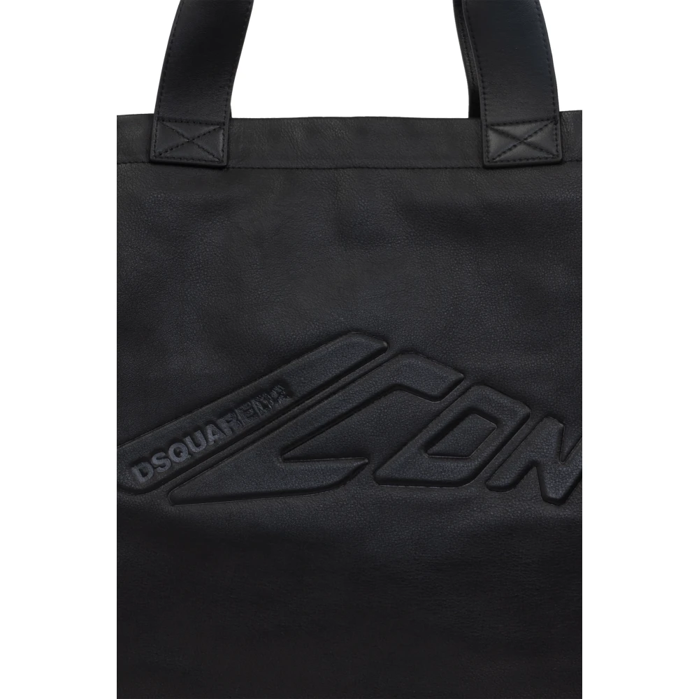 Dsquared2 shopper type tas Black Dames