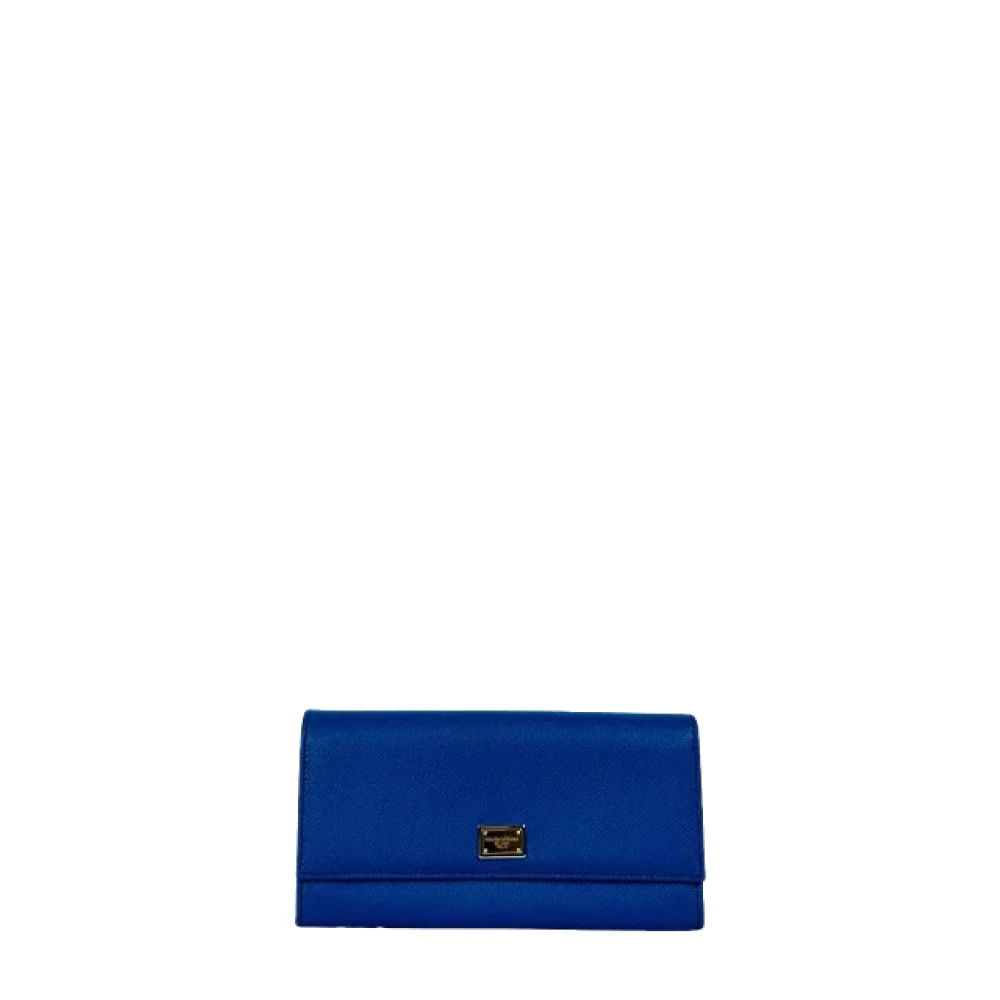 Dolce & Gabbana Pre-owned Fabric clutches Blue Dames