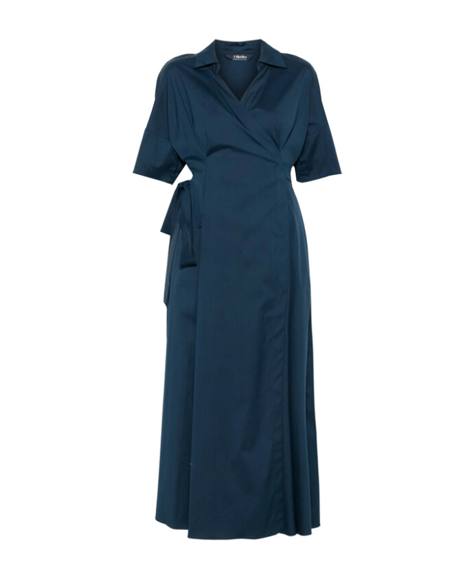 robe-bleu-imperial-a-col-v