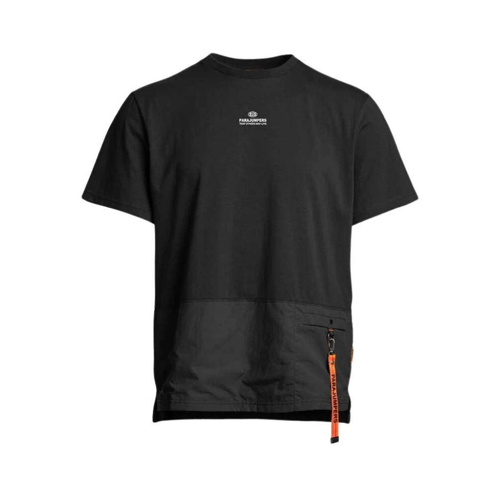 Parajumpers Men's Black T-Shirts, Xs, Clint T-Shirt