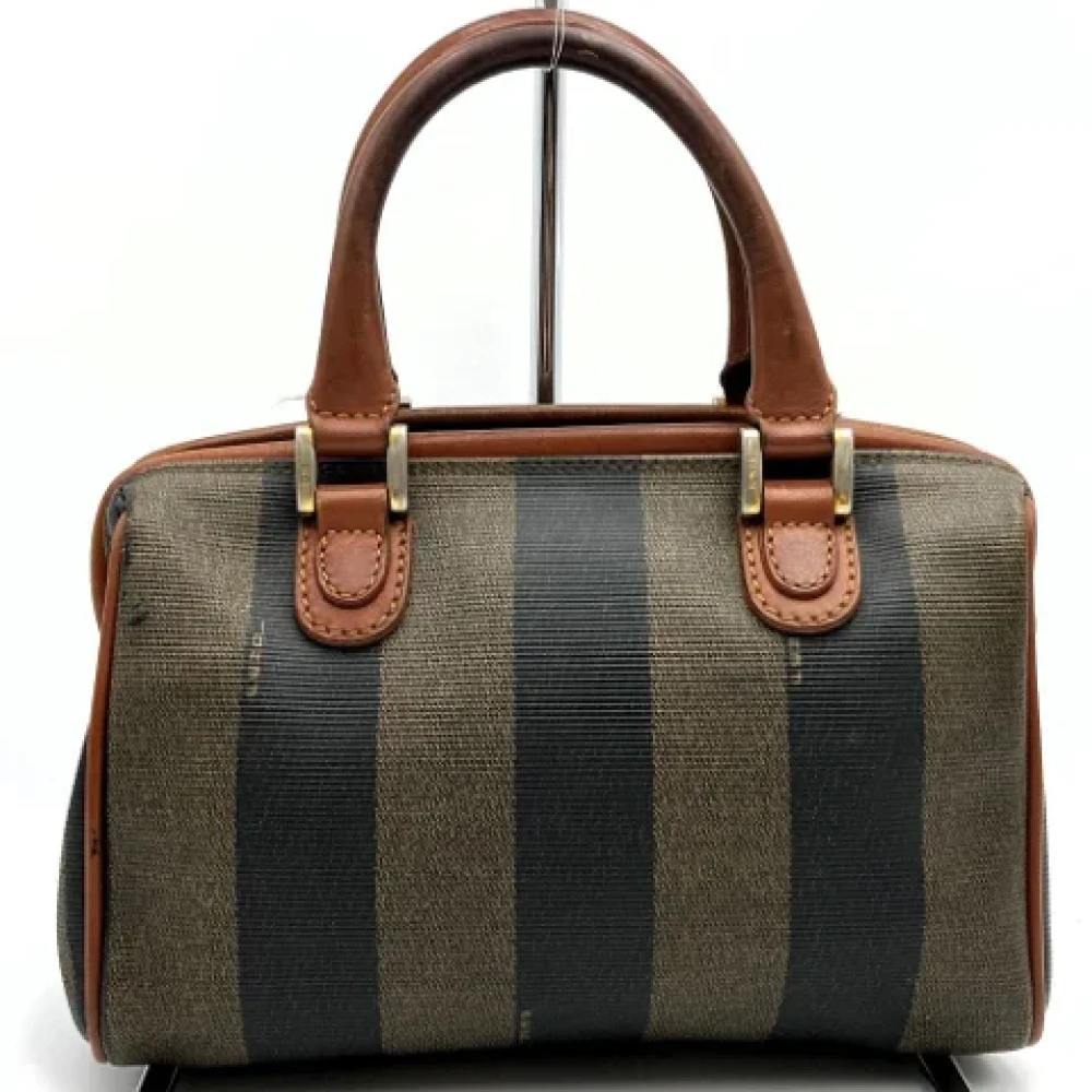 Fendi Vintage Pre-owned Plastic fendi-bags Brown Dames