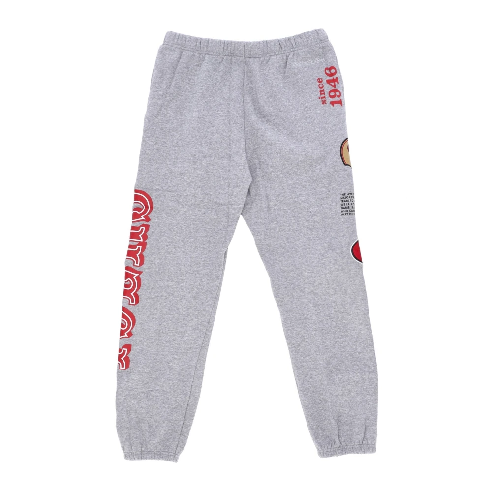 Mitchell & Ness NFL Team Origins Fleece Broek Gray Heren