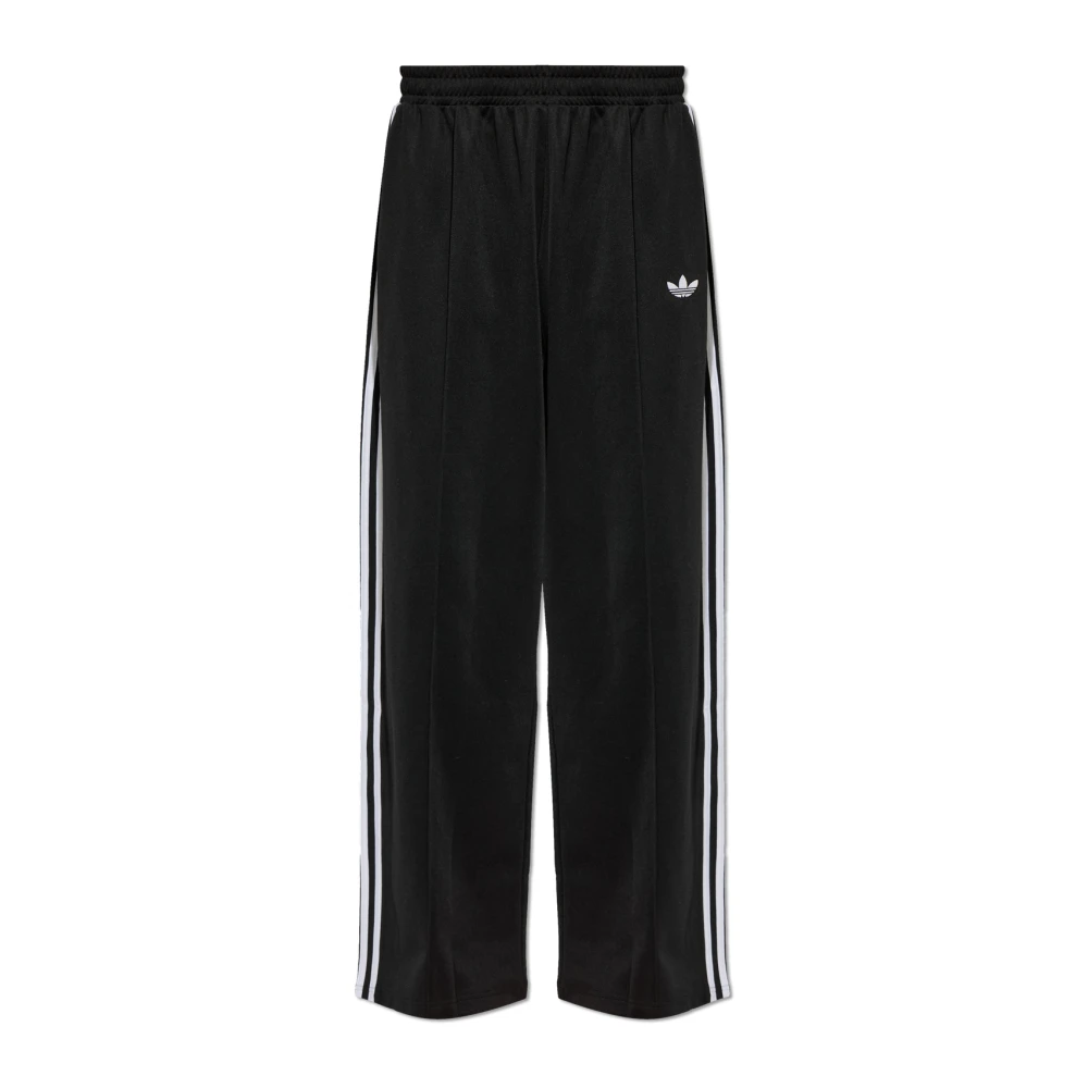 Adidas Uomo Nero Pantaloni Sportivi "Firebird" - Immagine 5
