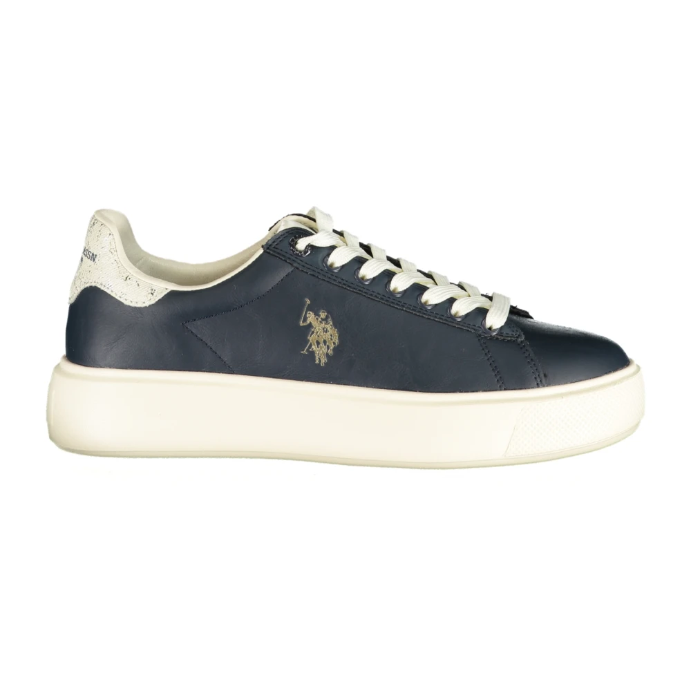 U.s. Polo Assn. Women's Blue Sneakers, 7 Uk, Sports Shoe