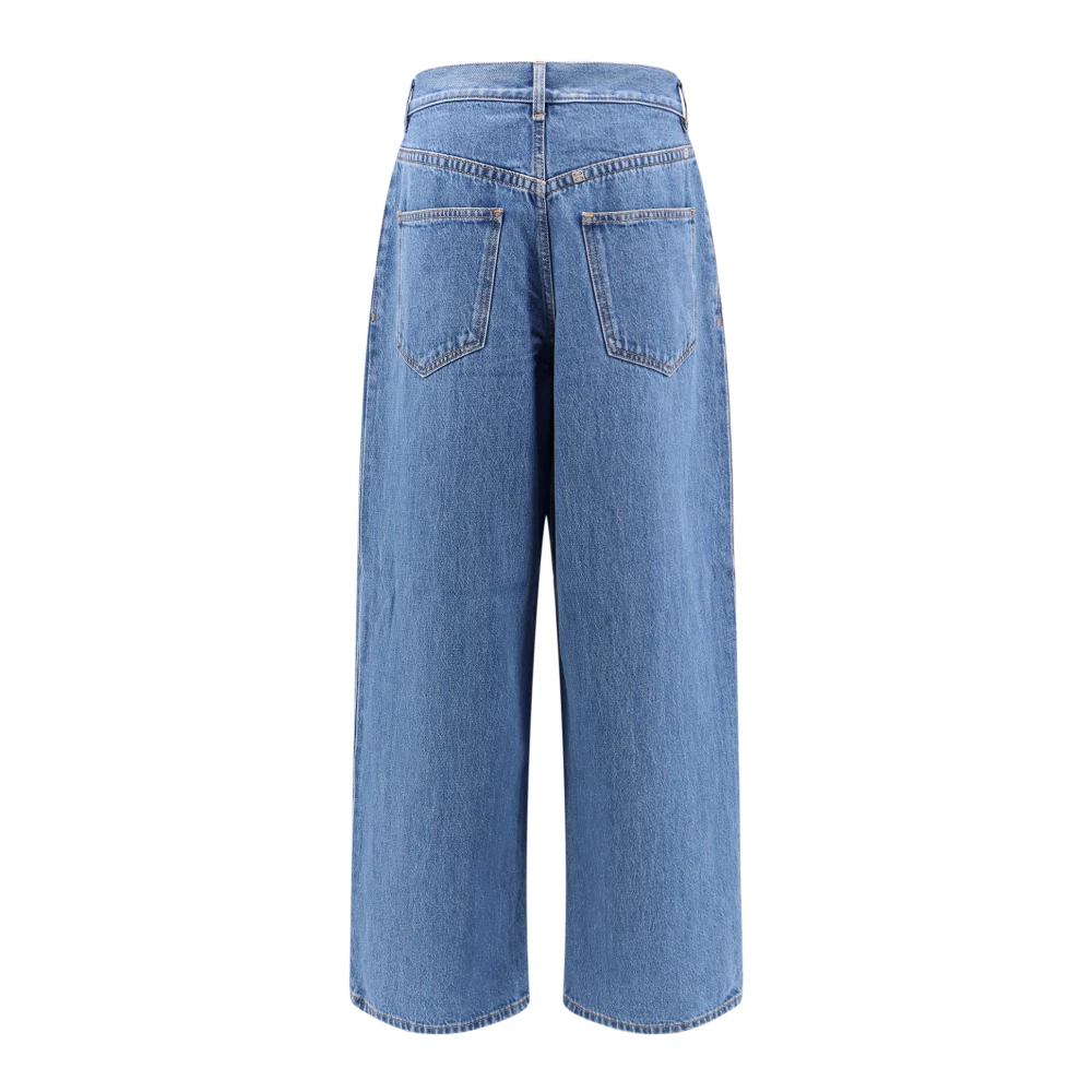 Givenchy Metal 4G Detail Katoenen Jeans Blue Dames