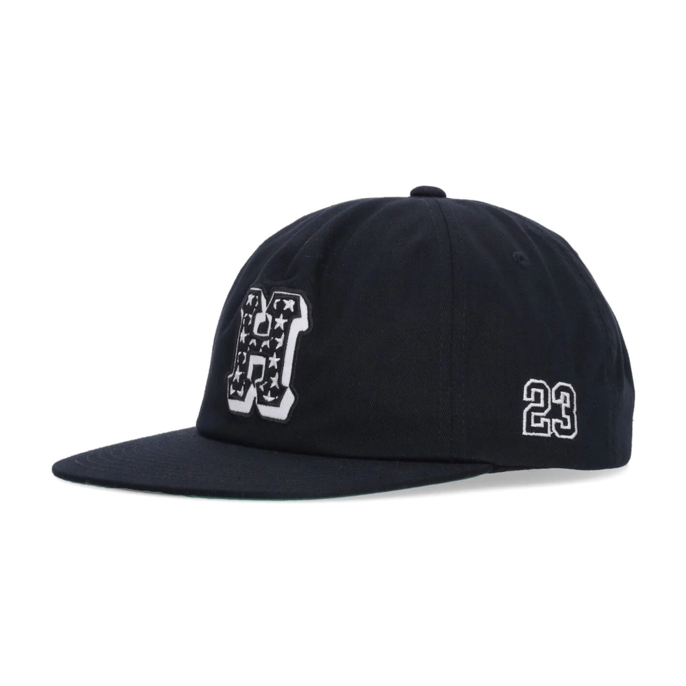 HUF Platte klep pet zwart katoen Black Heren