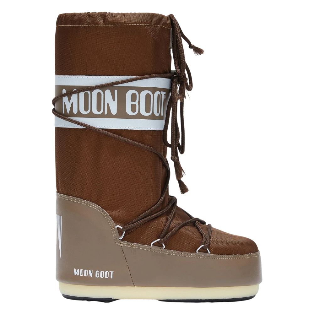 Moon Boot Unisex Kids Brown Kids Boots, 31 Eu, Icon Boots