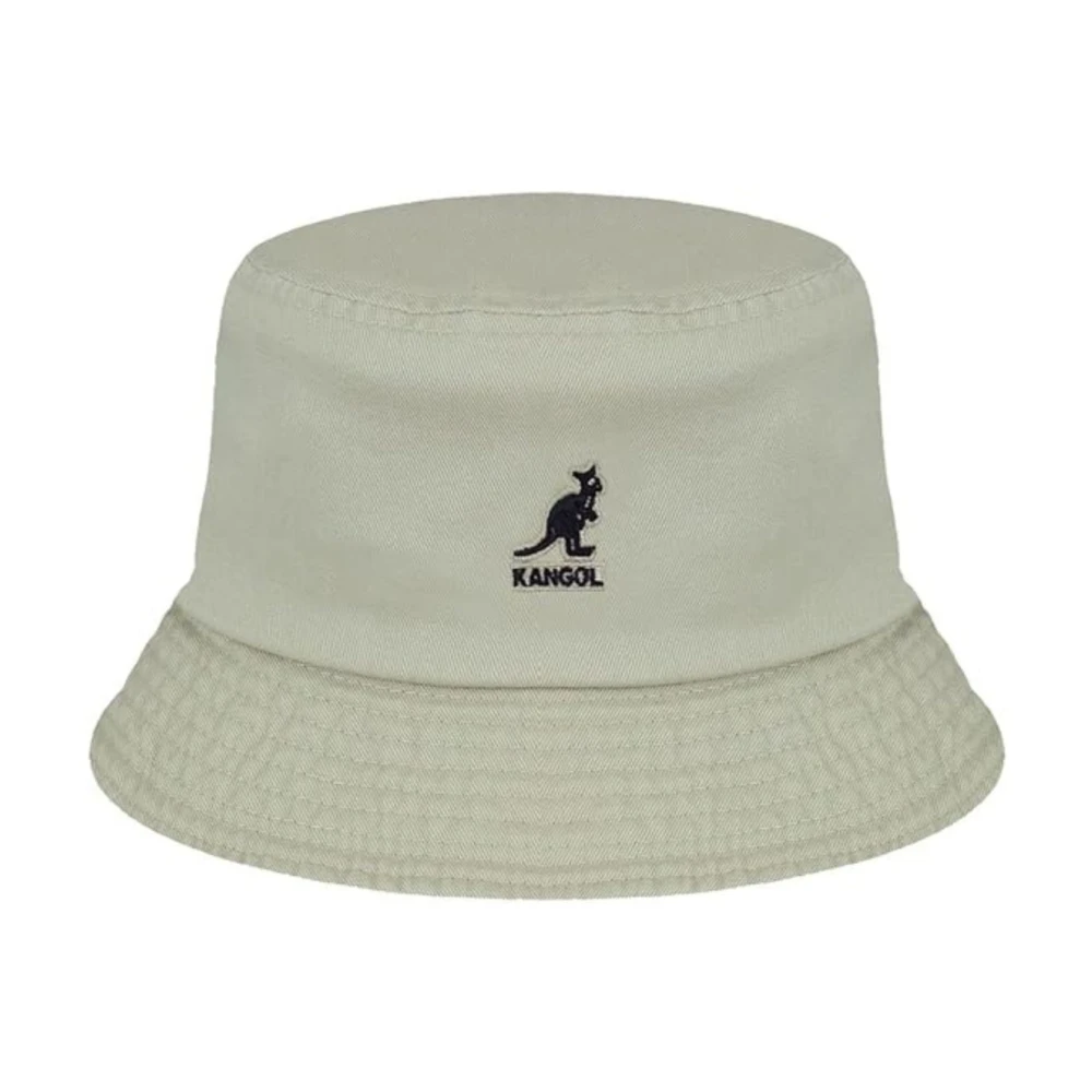 Kangol Women's Beige Accessories, M, Cotton Bucket Hat Unisex