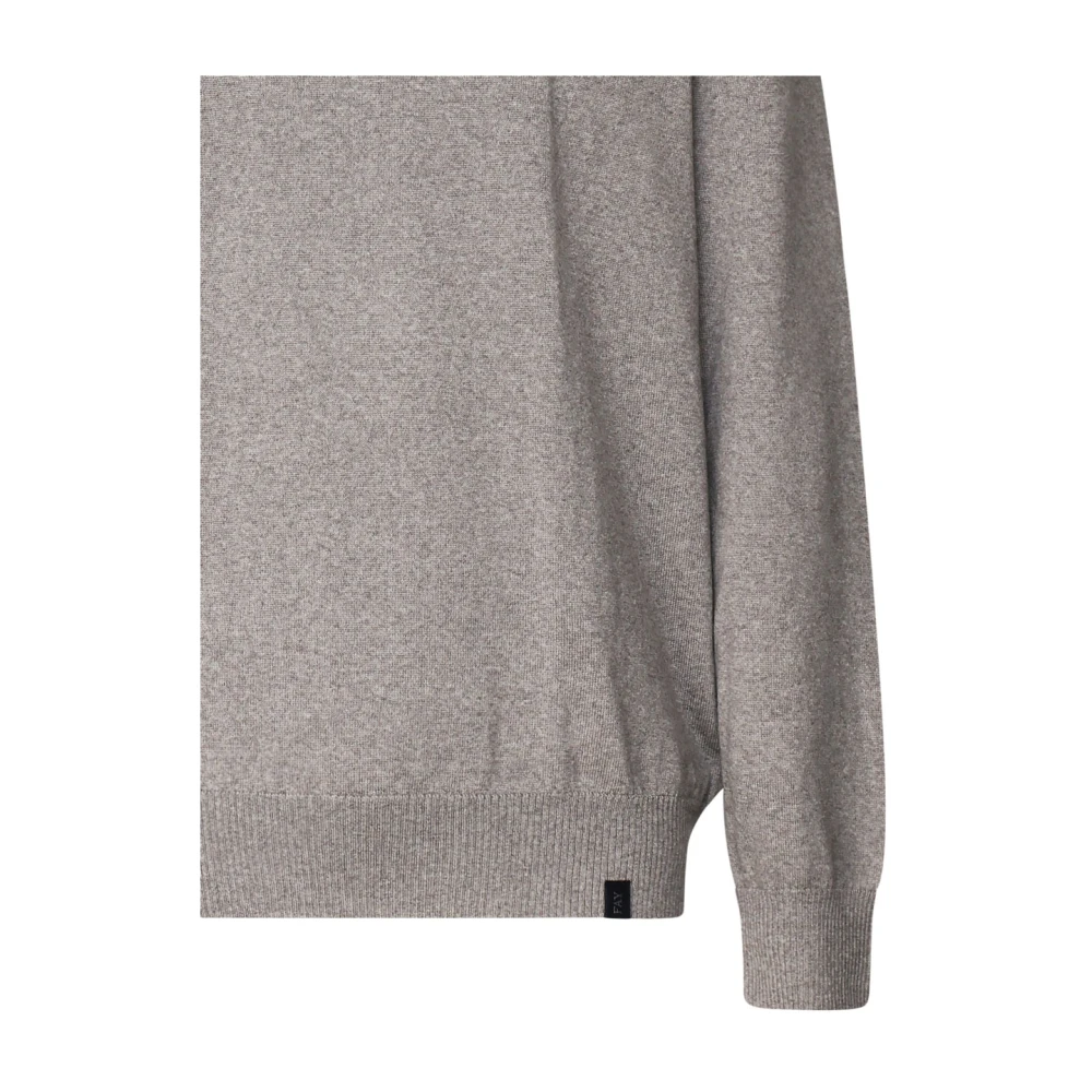 Fay Trui van geschoren wol met logopatch Green Heren