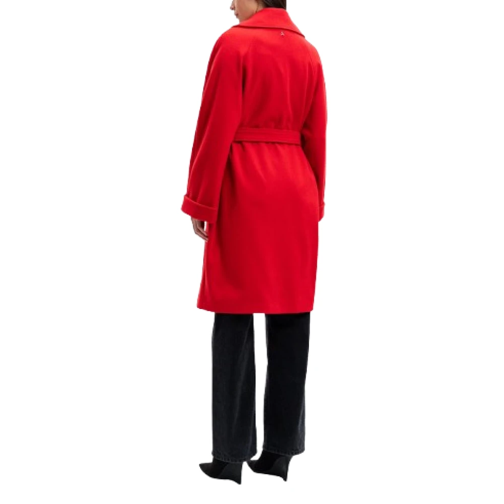 Twinset Rode Jas Aw24 Red Dames