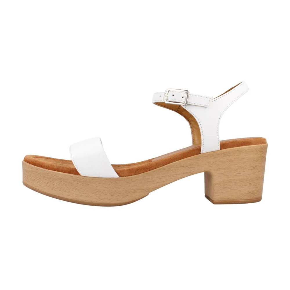 Unisa High Heel Sandals White Dames