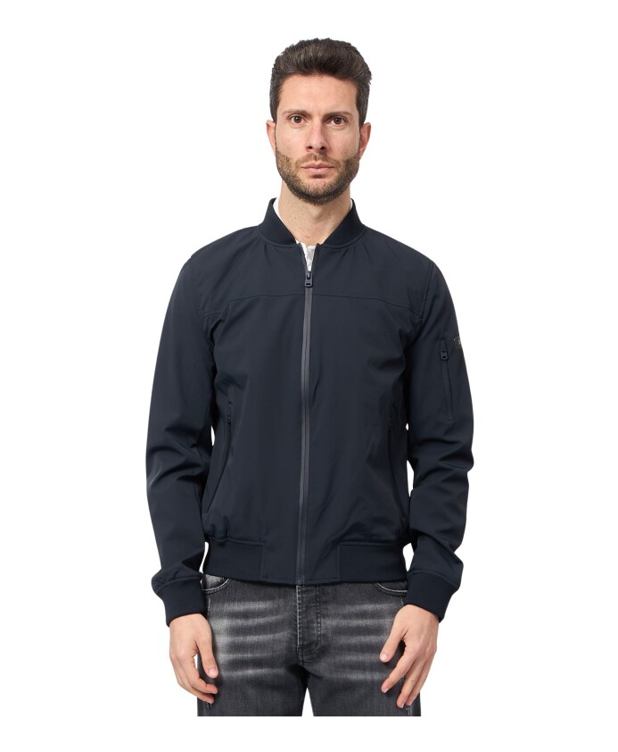 bomber-bleu-avec-poche-zippee