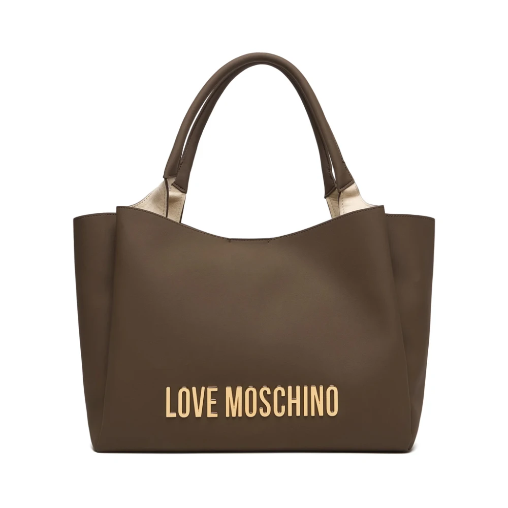 Love Moschino Women's Brown Shopping Bags, One Size, Bags..