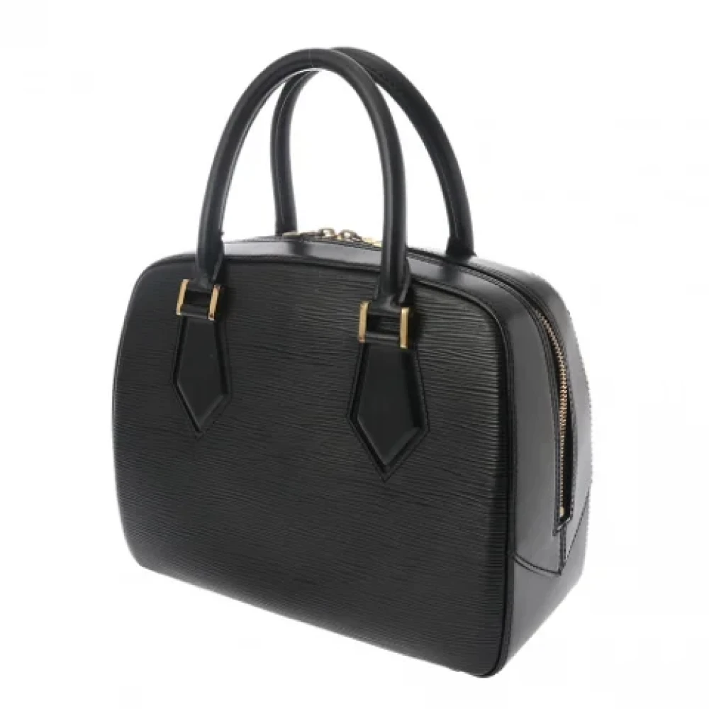 Louis Vuitton Vintage Pre-owned Leather handbags Black Dames