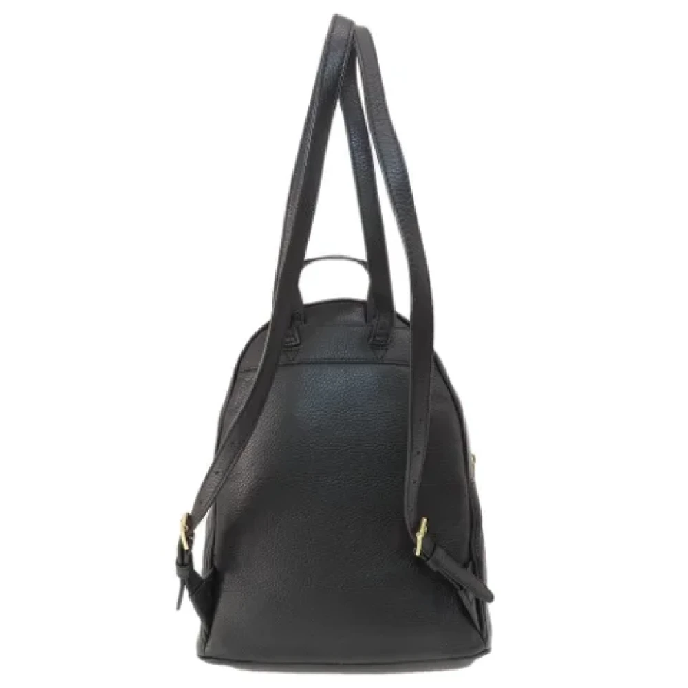 Michael Kors Pre-owned Leather backpacks Black Dames