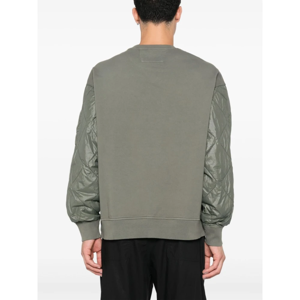 C.P. Company Stijlvolle Sweatshirt voor Mannen Gray Heren
