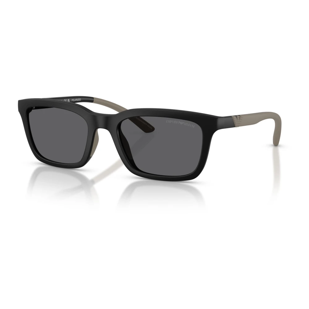 Emporio Armani Men's Black Ea 4249U Sunglasses - Sunglasses - 55 Mm - Accessories