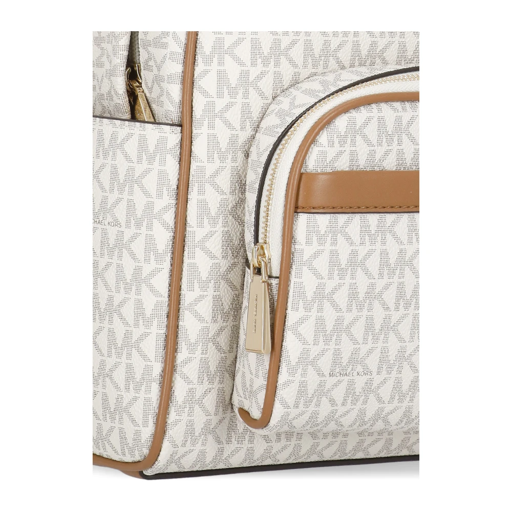 Michael Kors Ivoor Rugzak met Voorvak Beige Dames