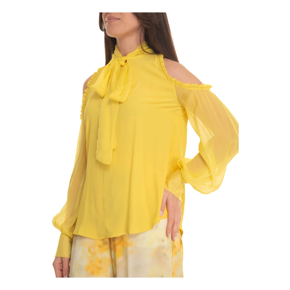 pinko Gamay sleeveless blouse Yellow Dames