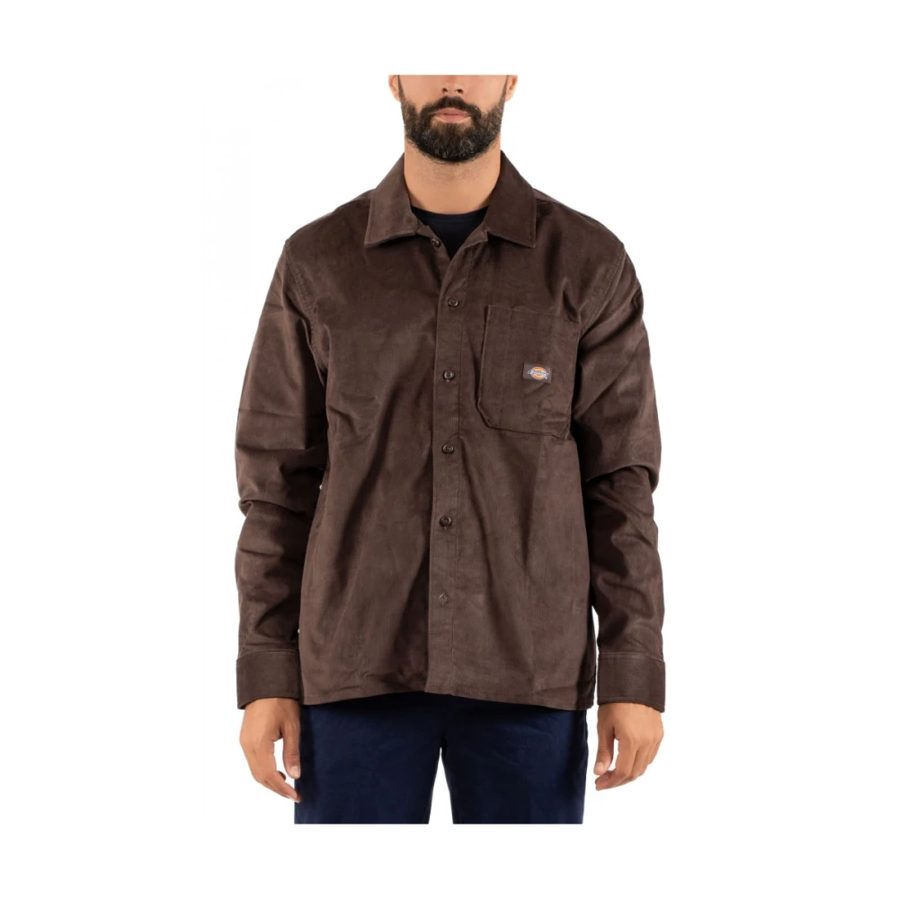 Dickies Herenoverhemd Brown Heren