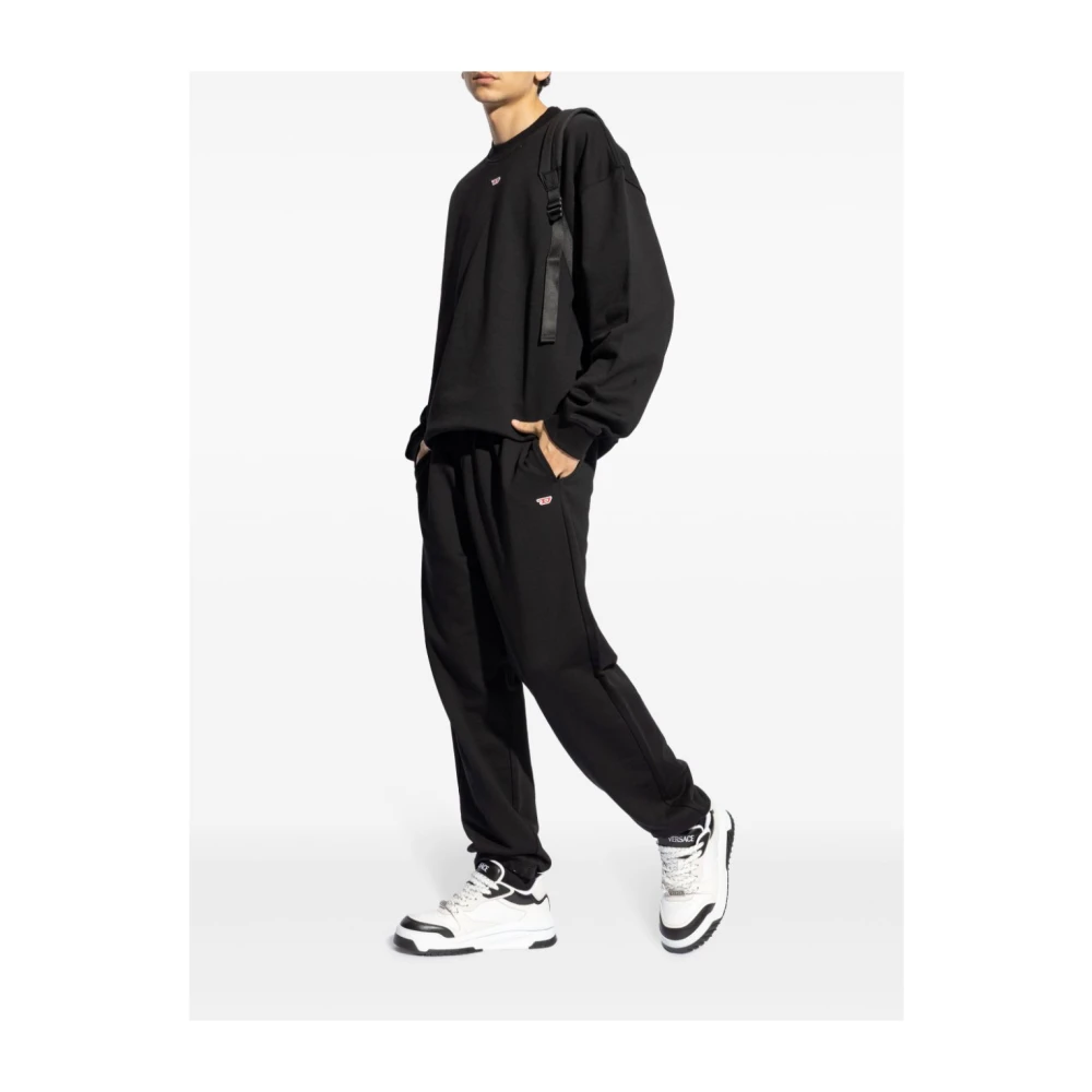 Diesel Stijlvolle Nero Sweatshirt voor Mannen Black Heren