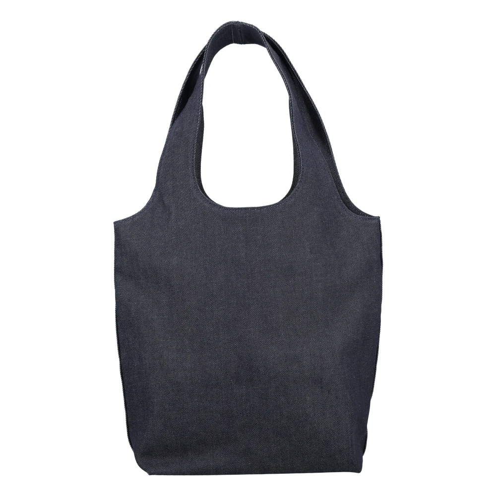 A.p.c. Indigo Denim Tote Tas Blue Dames