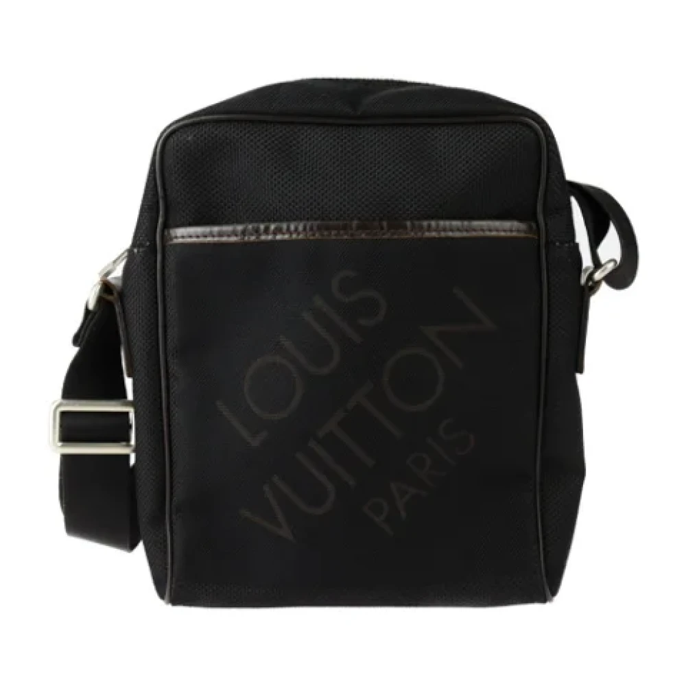 Louis Vuitton Vintage Pre-owned Leather louis-vuitton-bags Black Heren