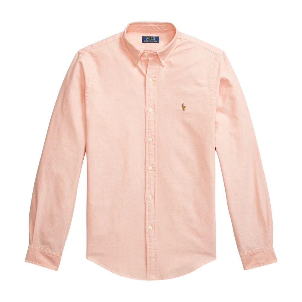 Ralph Lauren Casual Overhemd Orange Heren