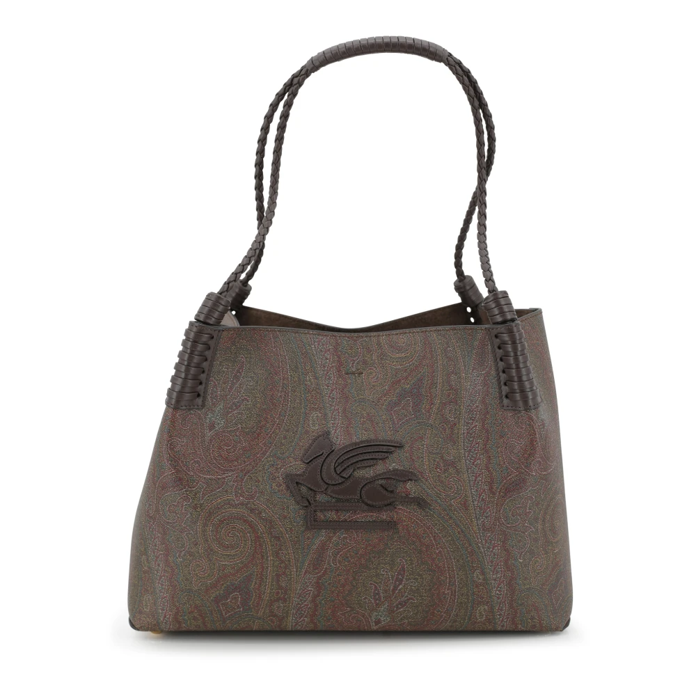 ETRO Libra Winkelmandje met Paisley Jacquard Multicolor Dames