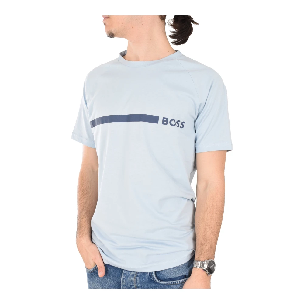 Hugo - Tops > T-Shirts - Blue - Hugo - Modalova