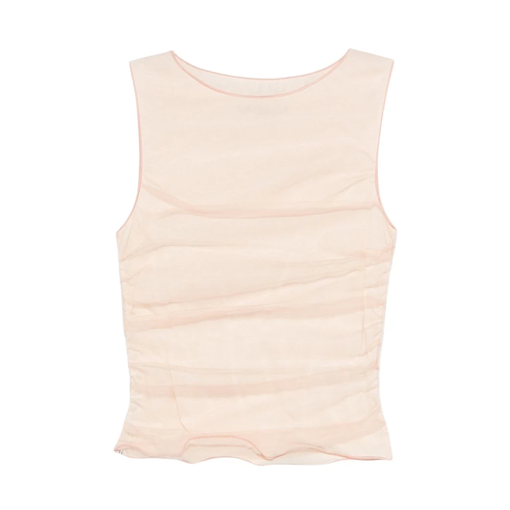 Patrizia Pepe Rosa Sleeveless Tops