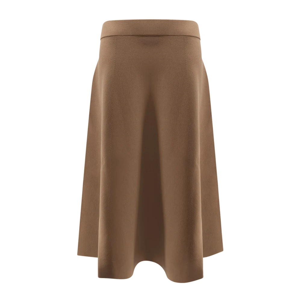 Max Mara Women's Brown Lazio Midi Skirt