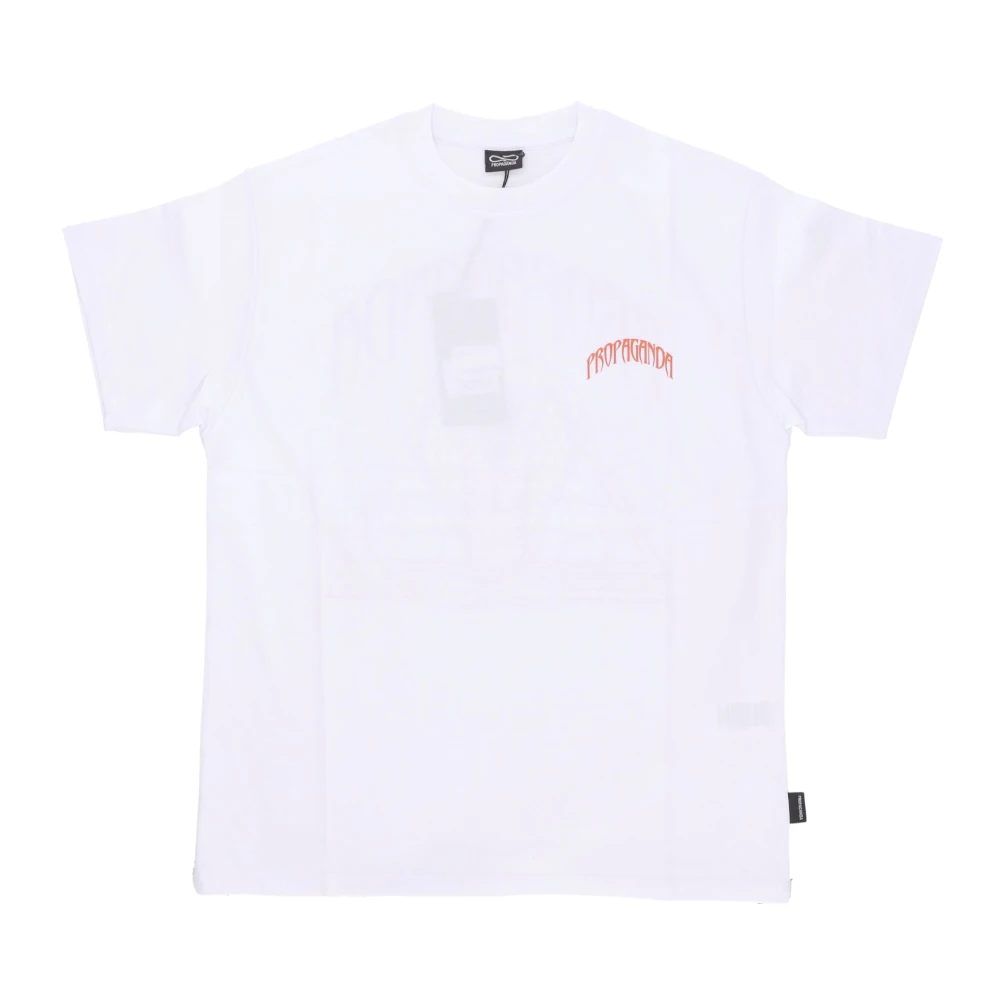 Propaganda Cobrahm Triangle Tee Wit Korte Mouw White Heren