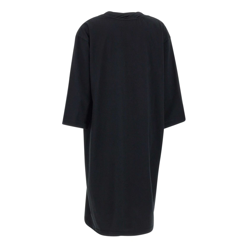 Vivienne Westwood Zwarte Halftone Orb Jersey Maxi Jurk Black Dames