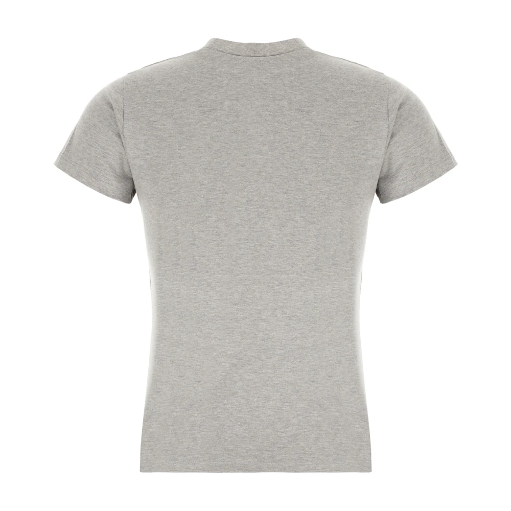 alexander mcqueen Casual Katoenen T-Shirt voor Mannen Gray Dames