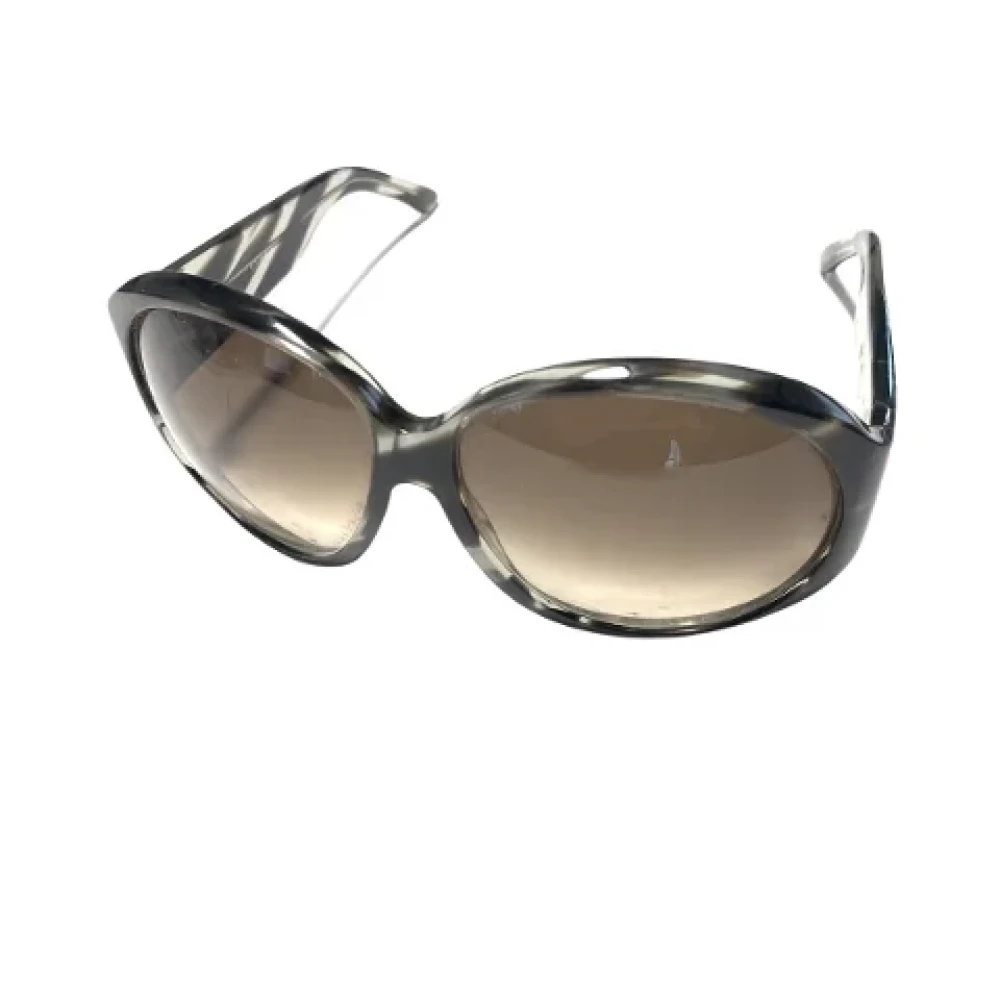 Gucci Vintage Pre-owned Plastic sunglasses Brown Dames