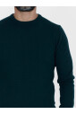 pull-vert-basique-col-rond