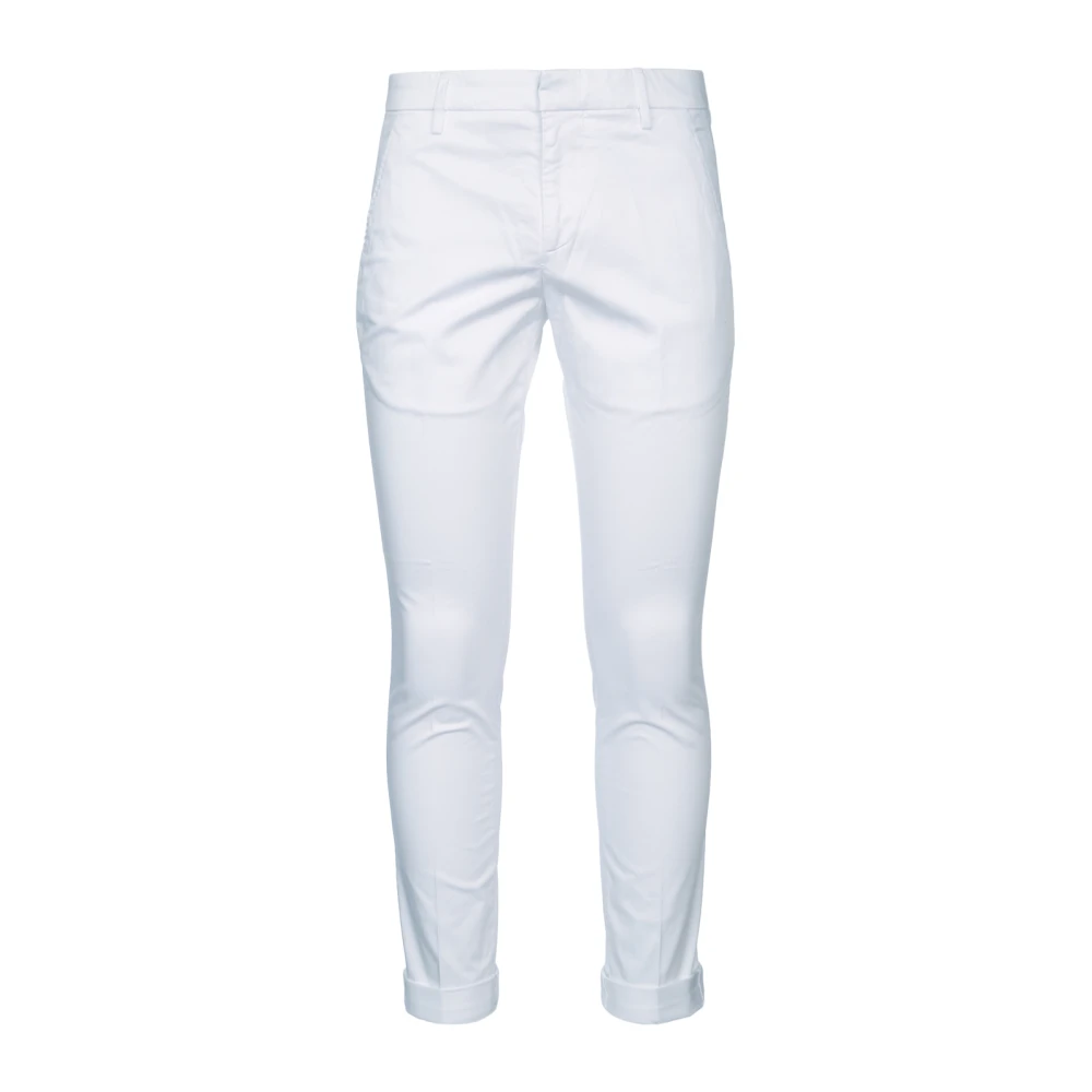 Dondup Men's White Pantalone Gaubert