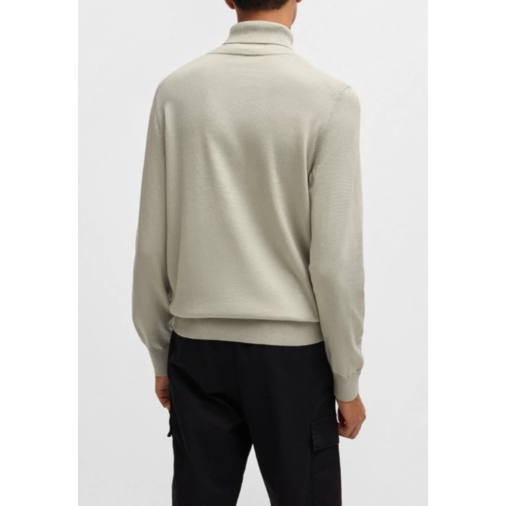 Hugo Boss Heren Akiro_S Trui Beige Heren