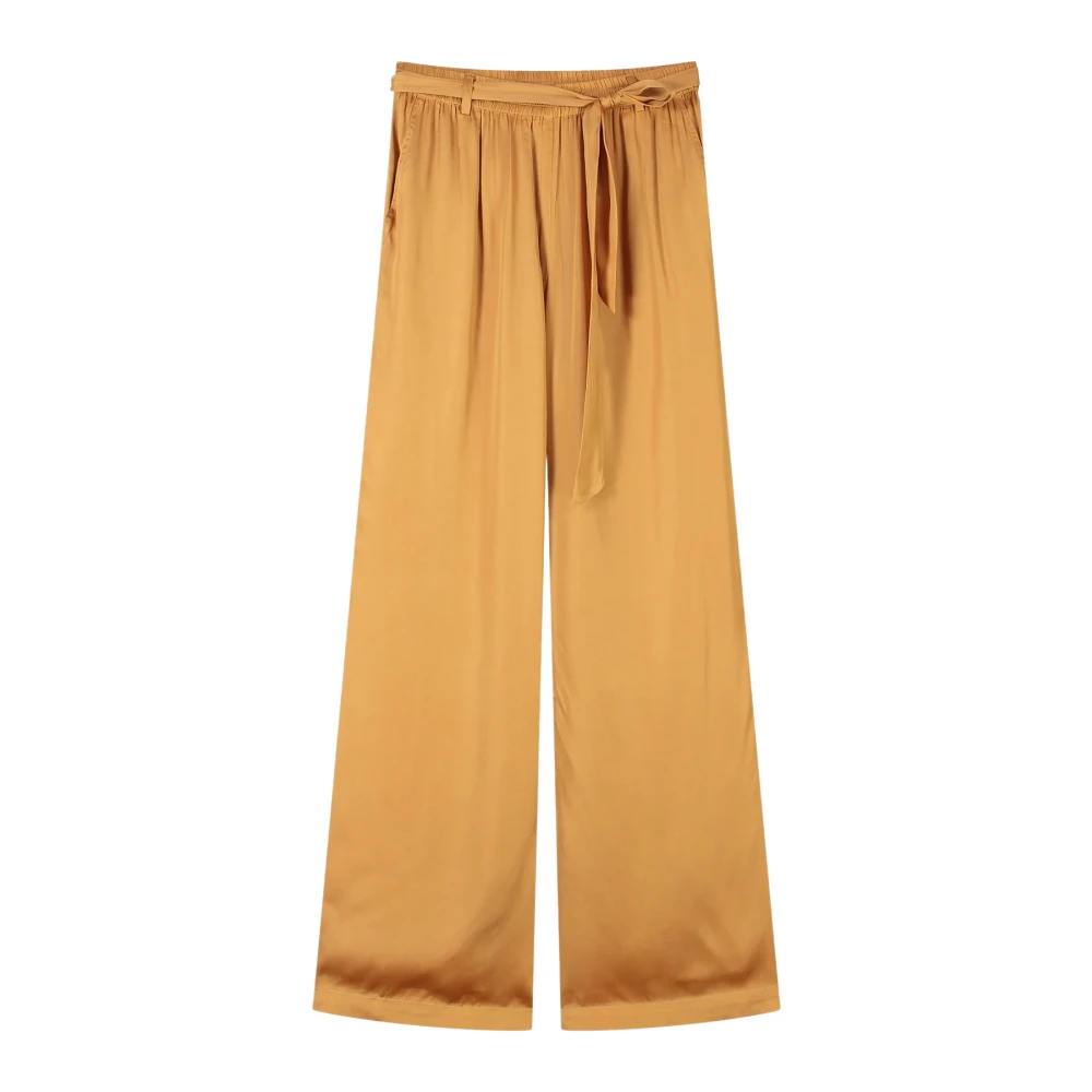 Trousers > Wide Trousers - - Summum Woman - Modalova