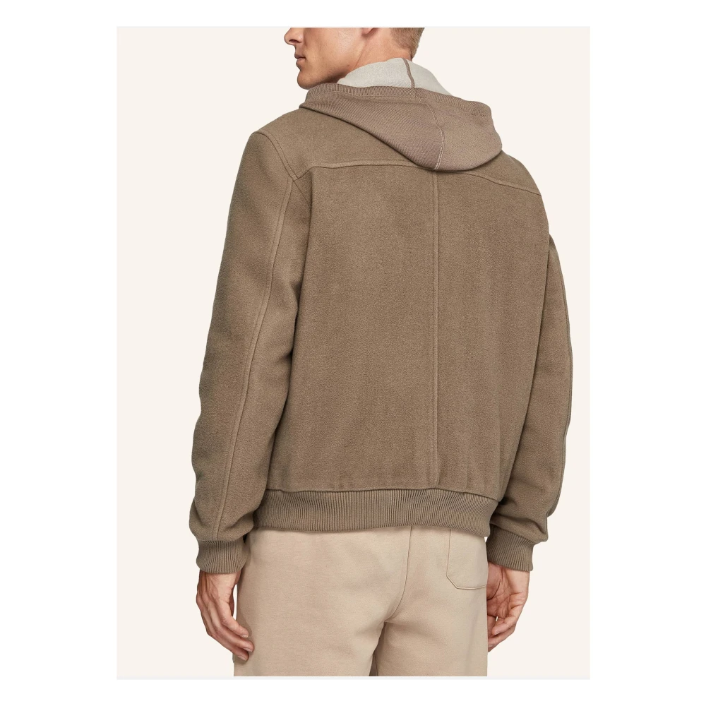 Boggi Milano Bomberjack Beige Heren