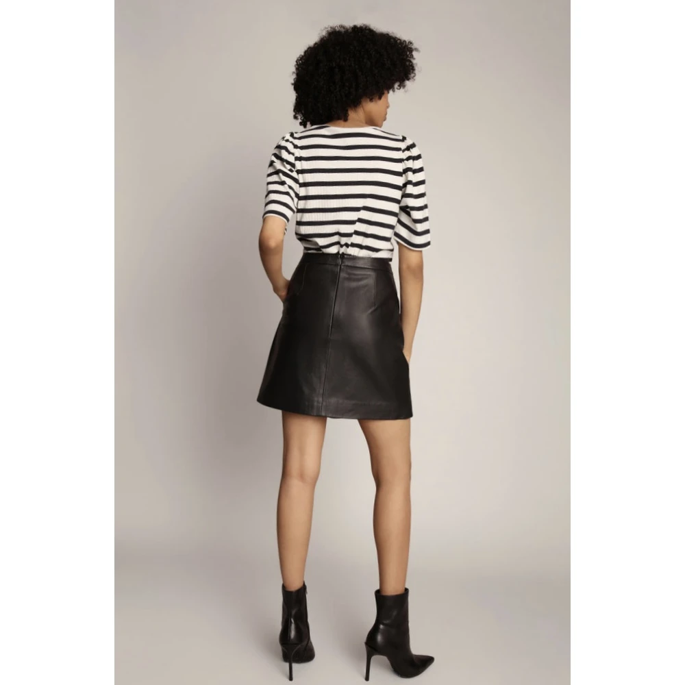 Munthe Zwarte Expandra Rok Black Dames