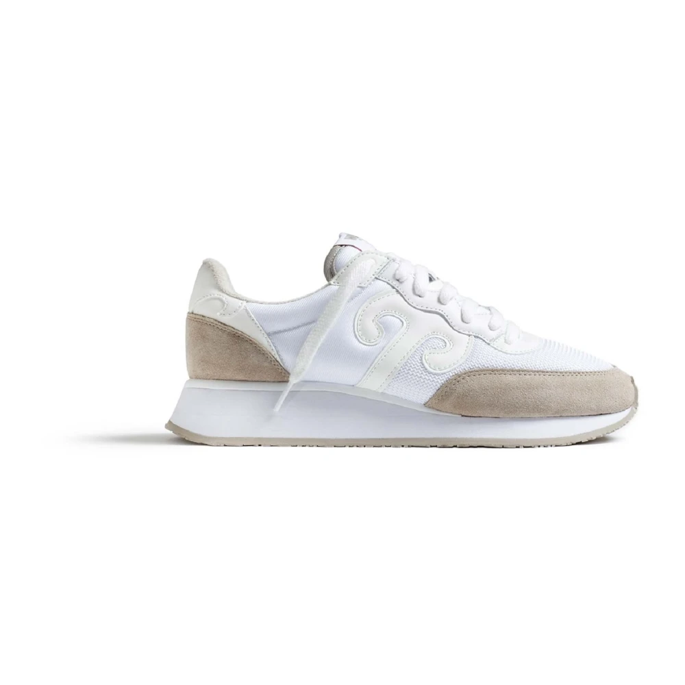 Wushu Ruyi Witte Sneakers Ss23 Lichtgewicht Ontwerp Heren Schoenen