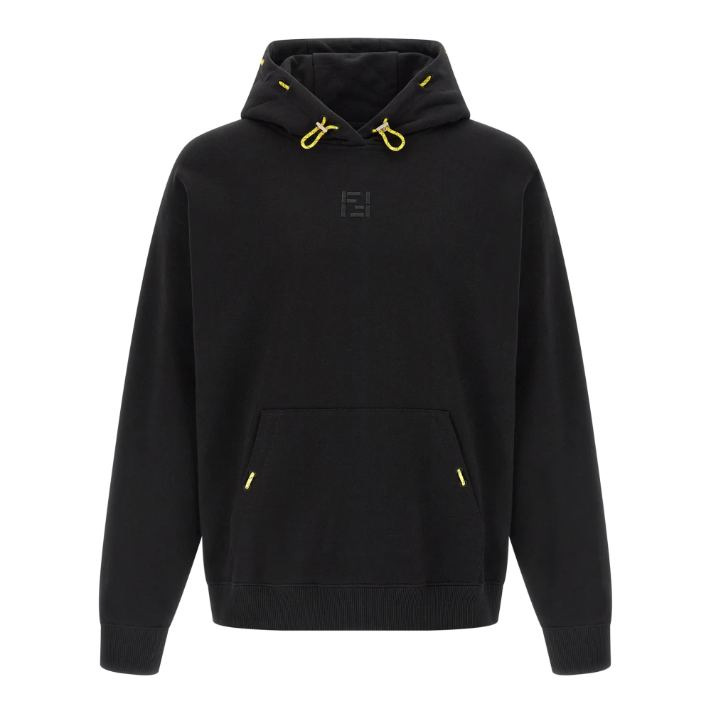 Fendi Hombre Negro - Sudadera De Algodón - Sweatshirts & Hoodies - S