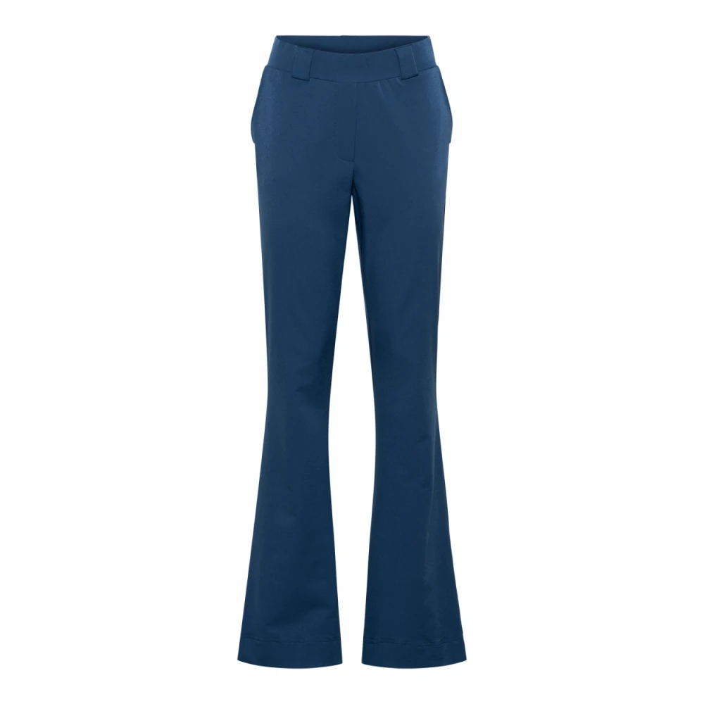 &Co Woman Wijde Broek Zomerse Stijl Blue Dames