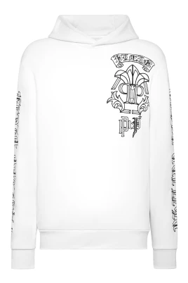 Hoodie Sweatshirt Gothic Banner