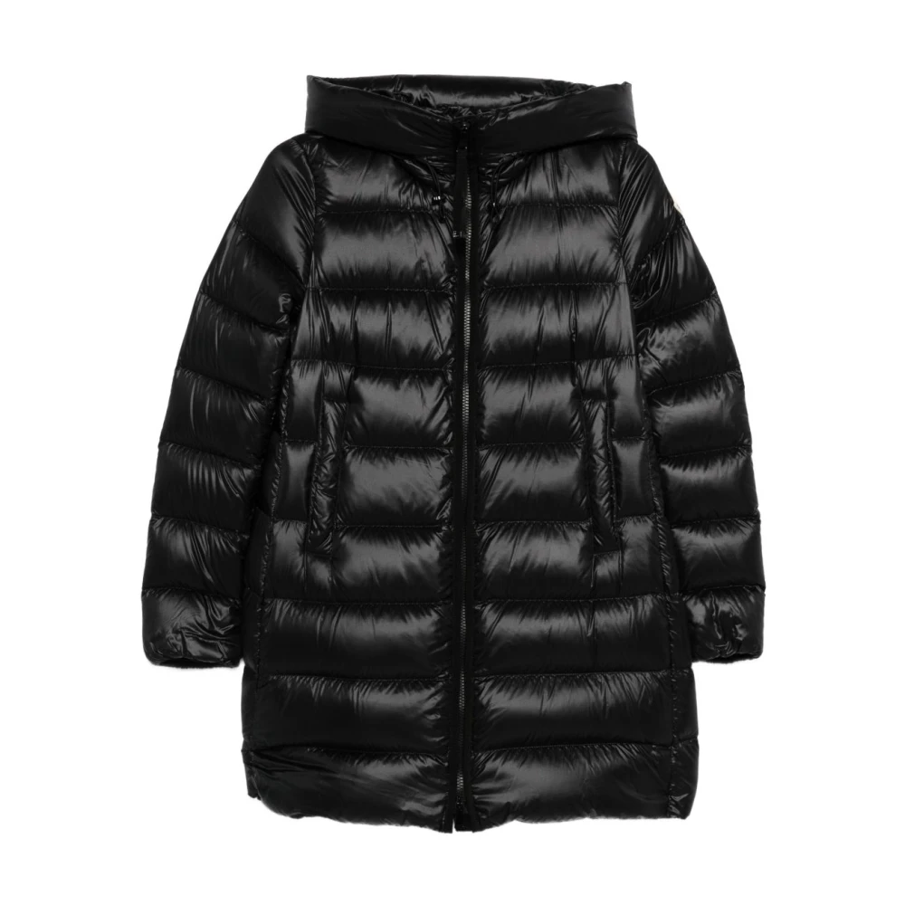 Moncler Black Coats - Female - Winter Jackets - S - Jackets